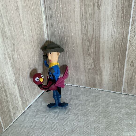 Cowboy Riding Ostrich 3” Figure Island of Misfit Toys Rudolph Red-Nosed Reindeer - Picture 1 of 4